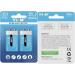 YKM 9V Batteries for Smoke Detectors - Carbon Zinc 2 Pack - Reliable & Long-Lasting - Buy Online on GoSupps.com