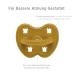 HEVEA Natural Rubber Pacifier - Jaw-Friendly Design for 3-36 Months | Honey-Gold | International Shipping - Buy Online on GoSupps.com