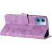 Buy Violet Folding Cover for Redmi Note 12 | PU Leather Flower Pattern Stand Card Compartment Magnetic Lock - International Shipping Available - Buy Online on GoSupps.com