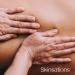 Skinsations Sensual Massage & Body Oil Kit - Set of 4, Vanilla, Cinnamon, Lavender Scents - Edible Sweet Almond, Coconut, Grape Seed & Jojoba Oils - Buy Online on GoSupps.com