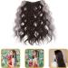 minkissy Highlight Wig Set Hair Pin Hair Clips Hair Barrettes Women Hairpiece Long Hairpiece Long Wavy Hairpiece Women Wavy Hairpiece Extension Girl 6a High Temperature Matte Silk - Buy Online on GoSupps.com