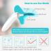 Mosen Baby Thermometer - 4-in-1 Infrared Fever Thermometer for Kids & Adults - Buy Online on GoSupps.com