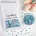 Beadsland 1440 Pcs Flat Back Rhinestones - Aquamarine Nail Crystals SS20 (4.6-4.8mm) for Stunning Nail Art - Buy Online on GoSupps.com