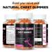 Aromlife Chest Gummies for Enhance Confidence Bear Shaped Chest Gummies with Herbal Ingredients 60 Count Peach Flavor Natural BBL Gummy for Women and Men - Buy Online on GoSupps.com