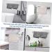 ABOOFAN Towel Rack Shower Door Wall Mounted Hooks Bathroom Furniture Self Adhesive Towel Bar Set No Punching - Buy Online on GoSupps.com