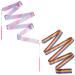2pcs Dance Ribbons, 157.5 Inch Gymnastics Ribbon Rhythmic Dance Ribbons Baton Twirling for Artistic Dancing Kids Dancing Talent Shows