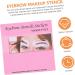 MAGICLULU 144 Pcs Eyebrow Stickers Eyebrow Stencils for Beginners Eyebrow Drawing Disposable Clothing Set Miss - Buy Online on GoSupps.com