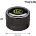 KONLLEN Round Billiard Cue Chalk Holder | Portable Pool Cue Accessories | Snooker Chalk Holder - Black - Buy Online on GoSupps.com