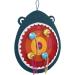 B. toys Hungry Toss Shark Toy Dart Board Set for Kids 3+ - Includes 1 Fabric Board & 4 Soft Darts (5-Piece Set) - Buy Online on GoSupps.com
