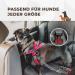 Adjustable Wuglo Dog Car Seat Belt | 30-95cm Universal Safety Harness for Dogs | Gray Buckling Belt for Child Safety Seat | Secure & Durable Dog Snapshot - Buy Online on GoSupps.com