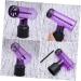 Healeved 2pcs Hair Roller Hair Dryer Mouth Cover Styling Hair Curler Nozzle for Hair Dryer Purple 18*8.5cmx2pcs Purplex2pcs - Buy Online on GoSupps.com