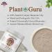 Plant Guru Indian Healing Clay 1 lb. - 100% Natural Bentonite Clay Powder for Deep Pore Cleansing - Facial, Body Mask, Detox for Face, Hair, Acne - Buy Online on GoSupps.com