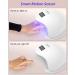 SUNUV UV LED Nail Lamp - Professional Gel Nail Polish Dryer with Sensor and 4 Timers | Manicure and Pedicure Tool - SUN5 - Buy Online on GoSupps.com