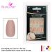 Bling Art False Nails - Beige Matt Ballerina Coffin | 24 Artificial Long Tips with Glue | International Shipping - Buy Online on GoSupps.com