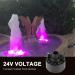 Niukuyu Mist Maker Indoor Fountain Mister Foggers Small Pond Fog Machine Atomizer Air Humidifier for Halloween Christmas - Buy Online on GoSupps.com