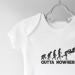 Hippowarehouse Outta Nowhere Wrestling Baby Vest Bodysuit - Unisex (Short Sleeve) - Buy Online on GoSupps.com