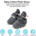 EDOTON Unisex Newborn Winter Boots 12-18 Months - Navy Gray Stripe Bootie Sock - Buy Online on GoSupps.com