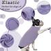Shop Hjumarayan Dog Sweater for Medium-Sized Dogs | Washable Striped Fleece Shirt for Corgis & Dachshunds - Purple M - Buy Online on GoSupps.com