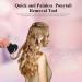 1000 Small Clear Hair Elastics with Hair Styling Tools for Girls and Women - Buy Online on GoSupps.com