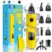 Nose Hair Trimmer for Men 2024 Professional Painless Eyebrow&Facial&Nose Hair Trimmer for Men Women IPX7 Waterproof USB Rechargeable Easy Cleaning All-in-ONE Nose Hair Trimmer (Yellow)
