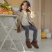 MK MATT KEELY Baby Winter Booties | Toddler Kids Snow Boots - Brown (7.5 UK) - Buy Online on GoSupps.com