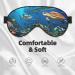Sea Turtles Print Double-Sided Eye Mask Soft and Light Blocking for Enhancing Sleep Quality - Buy Online on GoSupps.com
