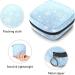GIAPB Period Bag Sanitary Napkin Storage & Travel Makeup Pouch - Snowflake Blue Pattern | Color5411 - Buy Online on GoSupps.com