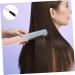 NOLITOY Heated Hair Straightener Brush - Dual Purpose Straightening Comb & Curls - Portable USB Charge - Purple Nylon Hair Tool for Effortless Styling - Buy Online on GoSupps.com