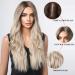 Esmee Long Wavy Ombre Brown to Blonde Synthetic Wig - Heat Resistant for Daily Party Cosplay - Women's Natural Hair - Buy Online on GoSupps.com