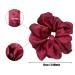 Satin Hair Scrunchies Set - Oversized Ponytail Holders for Women and Teens - 6 Pack in Assorted Colors - Buy Online on GoSupps.com
