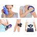 Ohuhu Ice Bag Packs 3-Pack (6/9/11) for Knee & Leg Injuries - Hot & Cold Therapy, Pain Relief - Adjustable Wrap, Reusable & Waterproof - Buy Online on GoSupps.com
