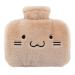 MAIES hot water bottles/classic heat bottle Long-lived heat pocket Premium Premium classic heat or cold water bottle made of rubber with soft fleece coating reusable portable portable