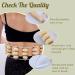 Wumimi Handmade Wood Back Massage Roller Tool - Anti Cellulite Lymphatic Drainage & Wood Therapy for Body Pain Relief - Trigger Point Wooden Roller Massage Rope - Buy Online on GoSupps.com