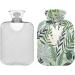 NAANLE Hawaii Leaves Heat Bottle - 1L Transparent Hot Water Bottle for Bed & Hand Warmth | Pain Relief & Cold Therapy - Buy Online on GoSupps.com