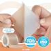 JJ CARE Soft Silicone Tape 1.6 x 60 - Flexible, Washable & Reusable Scar Medical Grade Silicone Strips - Latex-Free Surgical Scar Tape - Buy Online on GoSupps.com