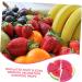Warmhm 1 Set Fruit Slices Ornament for Kids Fake Dragon Fruit Fake Pitaya Fake Watermelon Slices Watermelon Decorations Pitaya Slice Ornament Soft Pvc Artificial Child Fake Fruit - Buy Online on GoSupps.com