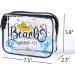 Toiletry Bag Women Clear Wash Bag Waterproof Clear Travel Toiletry Bag Cosmetic Makeup Bags Girls Wash Bag Holiday Travel Bag for Toiletries Cosmetics Bag (F) - Buy Online on GoSupps.com