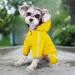 Dog Raincoat Waterproof with Leg Adjustable Dog Rain Jacket with Reflective Strips Harness Hole Lightweight Dogs Waterproof Coat Jacket Dog Rain Poncho for Dogs Puppies (Large) - Buy Online on GoSupps.com