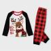 PatPat Family Matching Christmas Pajamas Set - Tree Snowflake & Letters Print - Kids 6-7 Years - Red & Black Sleepwear - Buy Online on GoSupps.com