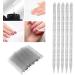 Disposable Cuticle Pusher Double-Sided Cuticle Manicure Pedicure Stick Remove Dead Skin Nail Drilling for Nail Studio for Nail Techniques for Home Use (Black) - Buy Online on GoSupps.com