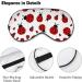 Cute Ladybug Sleep Mask | Soft Eye Mask with Adjustable Strap | Comfortable Blindfold for Travel | Perfect for Kids & Adults - Buy Online on GoSupps.com