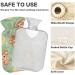 NAANLE Palmbatt Affe 1L Transparent Hot Water Bottle with Cover - Ideal for Pain Relief & Heat Therapy - Buy Online on GoSupps.com
