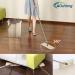 Oshang Flat Squeeze Mop and Bucket - Hand-Free Wringing - 4 Washable Microfiber Pads - for Hardwood, Laminate, Tile Floors - Buy Online on GoSupps.com