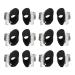 6 Pairs Toe Spacers Separators to Straighten Overlapping Toes Realign Crooked Toes Hammer Toe Soft Flexible Overlapping Bunion Corrector for Men and Women L