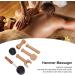 Wood Hammer Massage Tool for Pain Relief | Acupuncture & Percussion Stick for Full Body Muscle Therapy - Buy Online on GoSupps.com