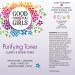 Good For You Girls Hydrating Toner for Face Contains Aloe Witch Hazel Meadowsweet Chamomile Rosewater Witch Hazel Toner for Face Alcohol Free (4 Fl. Oz) - Buy Online on GoSupps.com