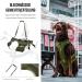 Buy Oneigris Dog Dishes - Invictus Support & Lifting Dishes for Medium & Large Dogs | Safety Dishes with 3 Handles & Adjustable Straps - M Green - Buy Online on GoSupps.com