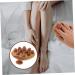 Tovinanna Sandalwood Meridian Brush & 12 Pearl Thigh Massager | Gua Sha Wood Spa Tools for Body Massage & Femininity - Buy Online on GoSupps.com