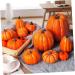 Warmhm 8pcs Halloween Decor Home Decor Autumn Decor Artificial Pumpkins Decor Photo Props Fall Photo Shoot Props Simulation Pumpkin Decor Scene Layout Adorn Ornaments Foam Cupboard - Buy Online on GoSupps.com