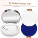 Beavorty Cushion Foundation Case 2pcs Boxes Cosmetic Foundation Empty Powder Women Containers Body for Refillable Compact Makeup - Buy Online on GoSupps.com
